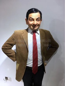 Statue de cire en silicone hyper réaliste grandeur nature de la célèbre star britannique de la <span class=keywords><strong>comédie</strong></span> pour exposition muséale - Product Image 5