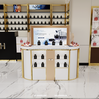 Testeur de parfums pour femmes Vitrine de l'île Vitrine de l'île Meubles de vitrine de magasin Étagère à parfum pour bouteilles de Cologne