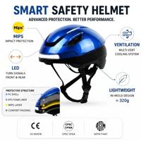 Nouveau casque de vélo Arrvia avec éclairage avant et arrière, couleur personnalisée OEM, certifié CE EN1078, pour cyclisme sur route, moulage privé, adulte