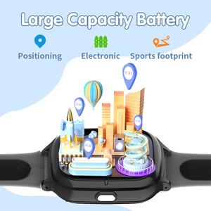 Montre connectée 4G pour enfants 2026 avec carte SIM, écran HD 1,4 pouce, caméra, appels vidéo, mode classe, batterie 800 mAh, étanche, Relojes Android Smartwatch - Product Image 5