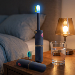 Cepillo de Dientes Eléctrico Sónico Portátil de Viaje, Personalizado, Impermeable IPX5, Blanqueador Eléctrico para Adultos, 3 Modos, Plegable para el Hogar - Product Image 4