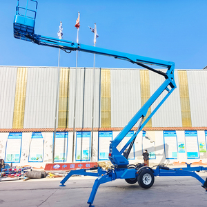 Nacelle élévatrice araignée articulée et télescopique remorquable pour travaux en hauteur - Product Image 5