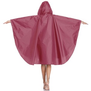 Veste de pluie unisexe légère à fermeture éclair pour Poncho Veste à capuche imperméable pour adultes Logo imprimé Vêtements de pluie coupe-vent pour voyage Camping - Product Image 3