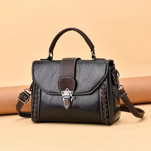 Women's wallet PU <b>leather</b> fashion bag work shoulder bag casual <b>briefcase</b> travel office handbag tote bag - Product Image 3