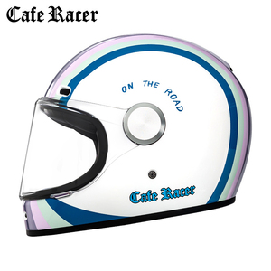 Faseed V6 Cafe Racer Adventure Casques de <span class=keywords><strong>moto</strong></span> Intégral ABS Fibre de verre Style vintage ECE DOT Approuvé pour <span class=keywords><strong>Harley</strong></span> Riding - Product Image 4