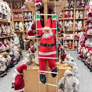 Papai Noel Criativo Pingente Decoração Escada Corda Escada para Festa De Férias Decorações De Natal - Product Image 2