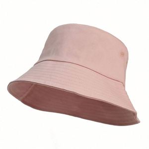 Chapeau Bob Unisexe Couleur Unie Décontracté 100% Coton Protection Solaire Extérieure Ski Pêche Marque Personnalisée Vente en Gros - Product Image 3