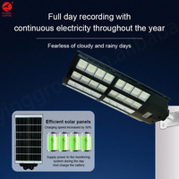 Réverbère solaire mené extérieur de haute puissance d'intense luminosité 1000W 1200W 1500W réverbère solaire