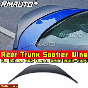 Aileron arrière de coffre BRZ GR86, aspect carbone, style sport, pour Subaru BRZ Toyota GR86 2022-2024, accessoires de voiture - Product Image 3