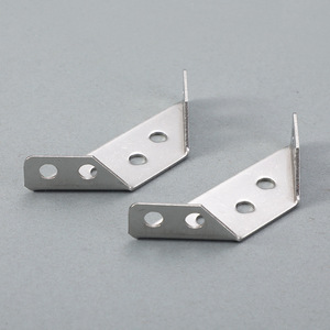 Support d'angle en acier inoxydable Kai Shun, support à 90 degrés pour étagère de meubles, quincaillerie multifonctionnelle, support de montage - Product Image 1