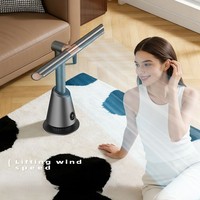 Nouveau ventilateur Tuya Smart Cool Air Circulation Tower Fan, ventilateur sans pales pour la pièce, 180 °   Lame pliable sans lame