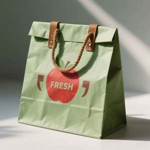 Bolsas de Compra Reutilizables Biodegradables de PLA No Tejido Personalizadas para Ropa, Regalos y Empaque de Zapatos - Product Image 6