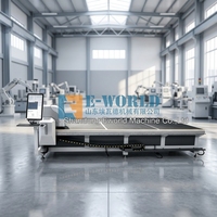 Máquina de Corte de Vidrio Automática CNC 3726 con Motor PLC, Software Optimizado, Detección Automática de Bordes, para Vidrio de 3-18 mm, Tamaño de Corte 3660x2440 mm