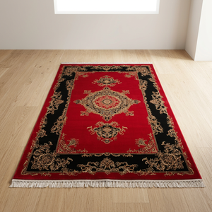 Tapis en soie pure de qualité supérieure, noué à la main, tapis design moderne, antidérapant, revêtement de sol de luxe pour salon, hôtel, salle de séjour - Product Image 1
