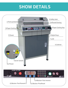 450vs + điện điều khiển số máy cắt giấy với bảo vệ nhựa Bìa - Product Image 2