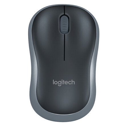 Logitech M186 Wireless Mouse Office Notebook Desktop Computer Optical Mouse with Wireless 2.4G Receiver Symmetric Mouse