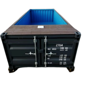 สระว่ายน้ำคอนเทนเนอร์ขนาดเล็ก ราคาประหยัด พร้อมหน้าต่าง สำหรับติดตั้งบนพื้นดิน ทำจากไฟเบอร์กลาส - Product Image 1