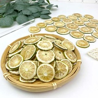 OEM Private Label Hot Sale Gedroogde Limoen Zuurzoete Smaak Geconserveerde Groene Citroenschijf Gezonde Fruitthee China Groothandel