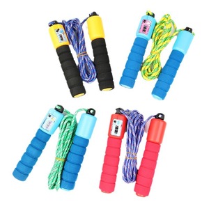 Jump Rope With Counter Plastic Handle Fitness Equipment For Kids And Adults Unisex Sport Training Gear - Product Image 5