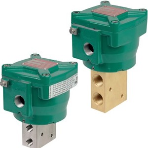 Válvula Solenoide de Acción Directa de 3/2 Vías Serie 327 WSNFET8327B302, Acero Inoxidable 316L, 1/4" NPT, 24V - Product Image 2