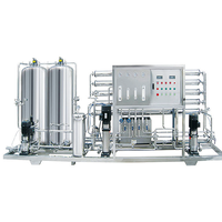 Coût des machines de fabrication d'eau purifiée automatique/filtre à eau pure S/système de traitement de l'eau