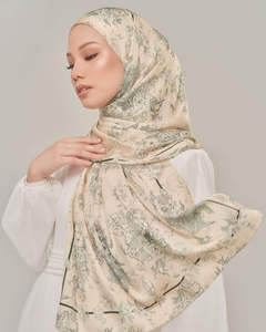 Impression Modal Respirant Doux Plissé Coton Rayonne Viscose Tissé Modal Musulman Femmes Châle Hijab Pas encore de commentaires 4 Vendus - Product Image 3