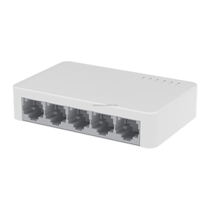 Commutateur Ethernet 5 ports non géré RJ45 à coque plastique, prix usine OEM/ODM, 10/100 Mbps, pour accès Internet - Product Image 2
