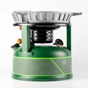 Réchaud de camping portable multi-combustibles compatible essence, diesel, kérosène et gaz, brûleur extérieur - Product Image 3