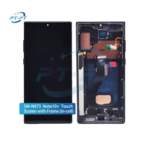 Écran Lcd de téléphone portable dans la cellule Note10 + avec cadre LCD pour les téléphones mobiles Samsung Galaxy Note 10 Plus SM-N975