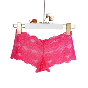 Perizoma Senza Cuciture per <span class=keywords><strong>Donna</strong></span> all'Ingrosso, Slip <span class=keywords><strong>Sexy</strong></span> in Pizzo con Perle, <span class=keywords><strong>Intimo</strong></span> Divertente e Sensuale in Tinta Unita - Product Image 5
