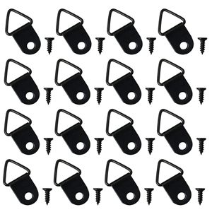 Lot <span class=keywords><strong>de</strong></span> 50 crochets triangulaires à vis pour albums, crochets muraux pour tableaux, miroirs, cadres photo et albums photo - Product Image 1