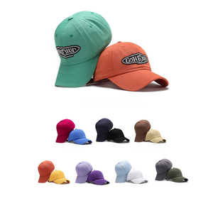 15 colores al por mayor gorra de color sólido 6 paneles sombrero de papá al aire libre suave correr usando gorras de béisbol deportivas Unisex aceptar logotipo personalizado - Product Image 1