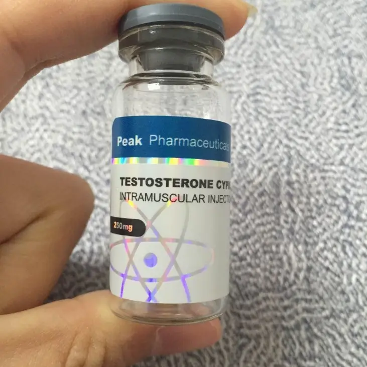 Hot Sale Anti-Counterfeit Hologram 10ml Vial Labels Maker For Medicine Glass Bottle Packaging Label Sticker