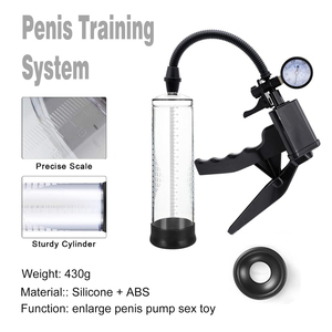 Pompa Pembesar Penis Vakum Alat Disfungsi Ereksi Pompa Pembesar Penis untuk Pria Mainan Seks - Product Image 5