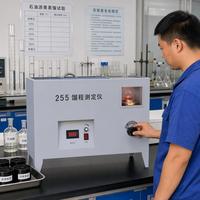 Appareil numérique de distillation d'asphalte pétrolier, équipement de laboratoire pour la séparation des fractions de bitume avec condenseur