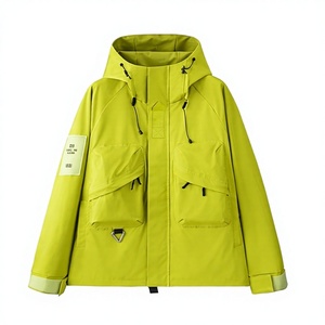 Men's Autumn Casual Varsity <b>Jacket</b>-Hooded Quilted Bubble Padded Coat Zipper Closure OEM Service Warm <b>Fleece</b> <b>Lined</b> Outdoor <b>Jacket</b> - Product Image 3