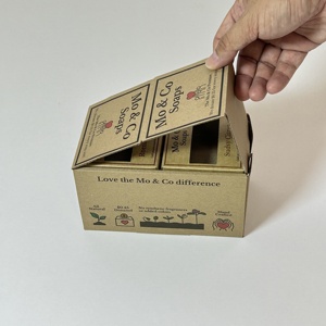 Hot bán Chất lượng cao sóng Hội Đồng Quản trị truy cập hộp hiển thị thân thiện với môi kỹ thuật số in bán lẻ các tông cho nến Made - Product Image 4