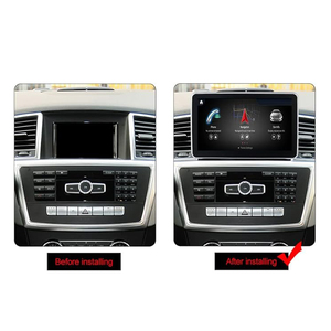 Lecteur multimédia DVD radio pour voiture Android 13 9 pouces, navigation GPS pour <span class=keywords><strong>Mercedes</strong></span> Benz ML GL Classe W166 X166 2013-2015 NTG4.5 - Product Image 5