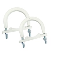 Boulon spécial de serrage de tuyau en forme de U enveloppé de polyuréthane/plastique pour boulon en U concret de camion de pompe