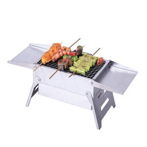 <span class=keywords><strong>2025</strong></span> mới đến di động gấp cắm trại BBQ nướng nhỏ cầm tay than nướng - Product Image 4