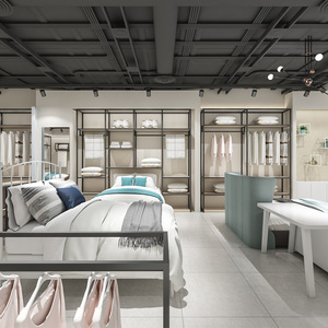 Bán Buôn Biểu Tượng Tùy Chỉnh Có Thể Điều Chỉnh Kim Loại Quần Áo Móc Treo Cửa Hàng Kệ Cho Công Nghiệp Nhôm Đồ Nội Thất Thương Mại Hội Thảo Trung Tâm Mua Sắm - Product Image 5