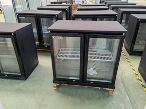 LVNI yatay 3 cam kapi bar sayacı masa ticari içecek bira ekran buzdolabı soğutucu ile led ışık - Product Image 4