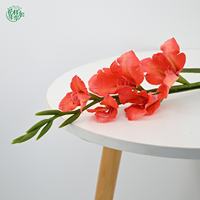 Groothandel 85cm hoge kunstmatige gladiolen voor elegante binnenhuis tafeldecoratie, bruiloft bloemstuk centerpiece