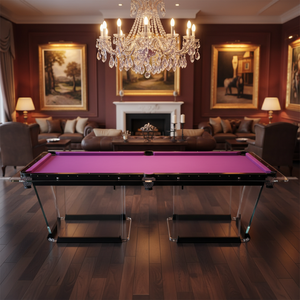 Unique Style Billiards Glass Solid Wood Slate <strong>Tabletop</strong> Full Size 9 Ball <strong>Pool</strong> <strong>Table</strong> Luxurious Design Custom Durable Eco-Friendly - Product Image 1