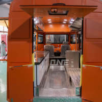 Camion de nourriture mobile de couleur personnalisée remorque de camion de nourriture de crème glacée cuisine rapide camion de nourriture de hot-dog avec système électrique
