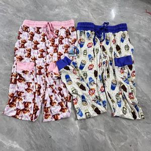 <span class=keywords><strong>Pantaloni</strong></span> Jogger Western in Bambù RTS per <span class=keywords><strong>Uomo</strong></span> e Donna, Stampa Leopardata Rosa, Stile Far West, Morbidi, Traspiranti, Leggeri, Atletici - Product Image 4