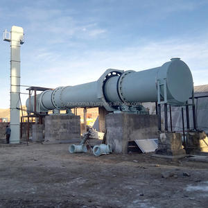 Séchoir à tambour rotatif 70-90tph de grande capacité pour sable de silice Séchoir rotatif à tambour unique pour l'industrie minière Fabricant d'équipement - Product Image 6