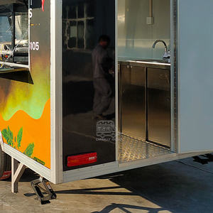 Ensemble de friteuses complet certifié CE, homologué DOT, pour friteuses jumelées, idéal pour les burgers, pizzas, restauration rapide, cuisine mobile de rue. - Product Image 2