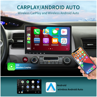 Autoradio sans fil Apple CarPlay RGB pour Qashqai 2006-2013, réseau 4G, GPS, DSP