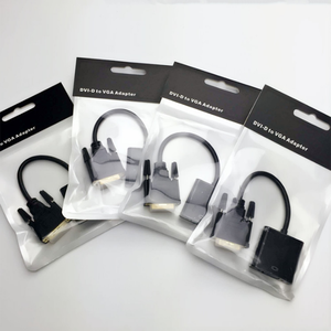 DVI-D 24+1 <span class=keywords><strong>VGA</strong></span> Adaptör Dönüştürücü 1080p Dizüstü Bilgisayar Monitörü Projektör Frekansı Twisted Pair PVC DVI <span class=keywords><strong>VGA</strong></span> Adaptörü - Product Image 6